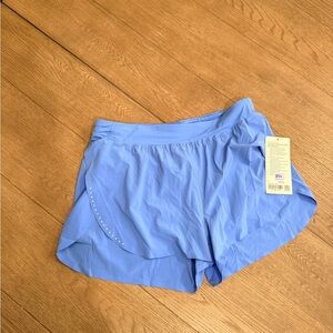 NWT Lululemon Fast and Free High-Rise Split Shorts 3”